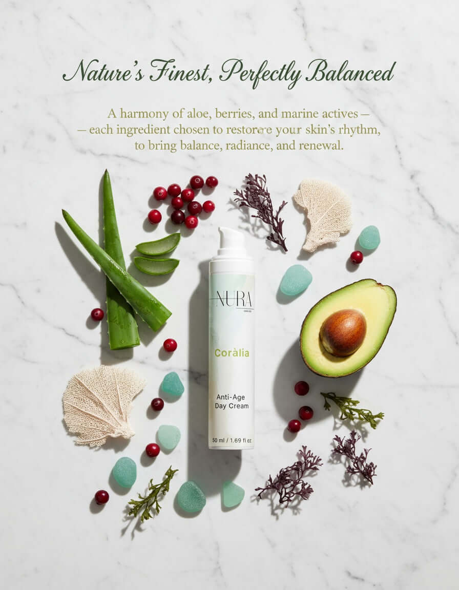 🌸 Coralia® | Mediterranean Radiance Day Cream