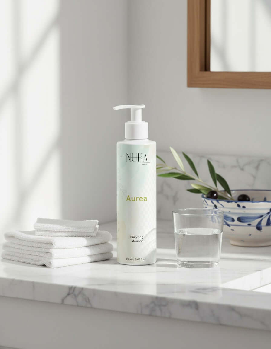 🌊 Aurea® | Gentle Face Cleanser with Aloe & Marine Extract