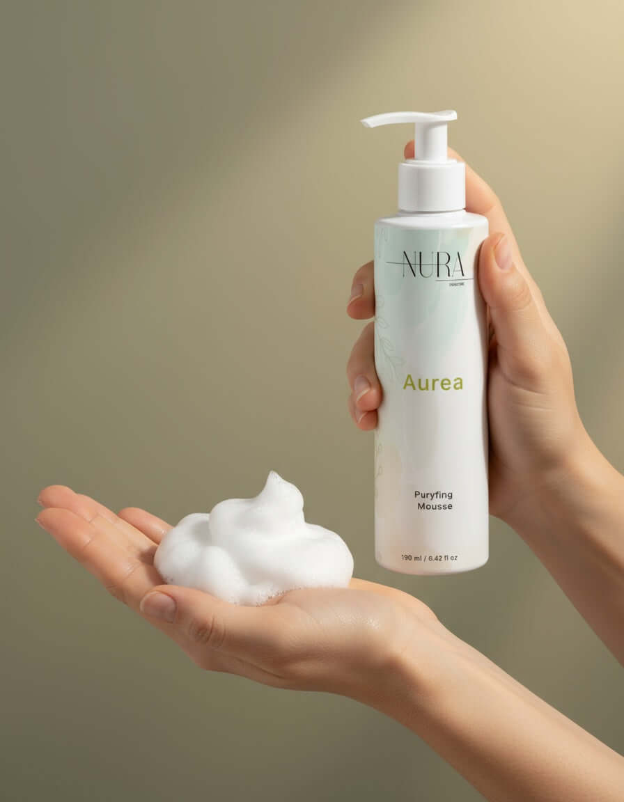 🌊 Aurea® | Gentle Face Cleanser with Aloe & Marine Extract